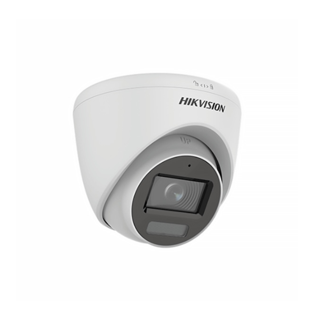 DS-2CE78D0T-LFS 2MP 2.8mm Smart Hybrid Light Audio Fixed Turret Camera Hikvision