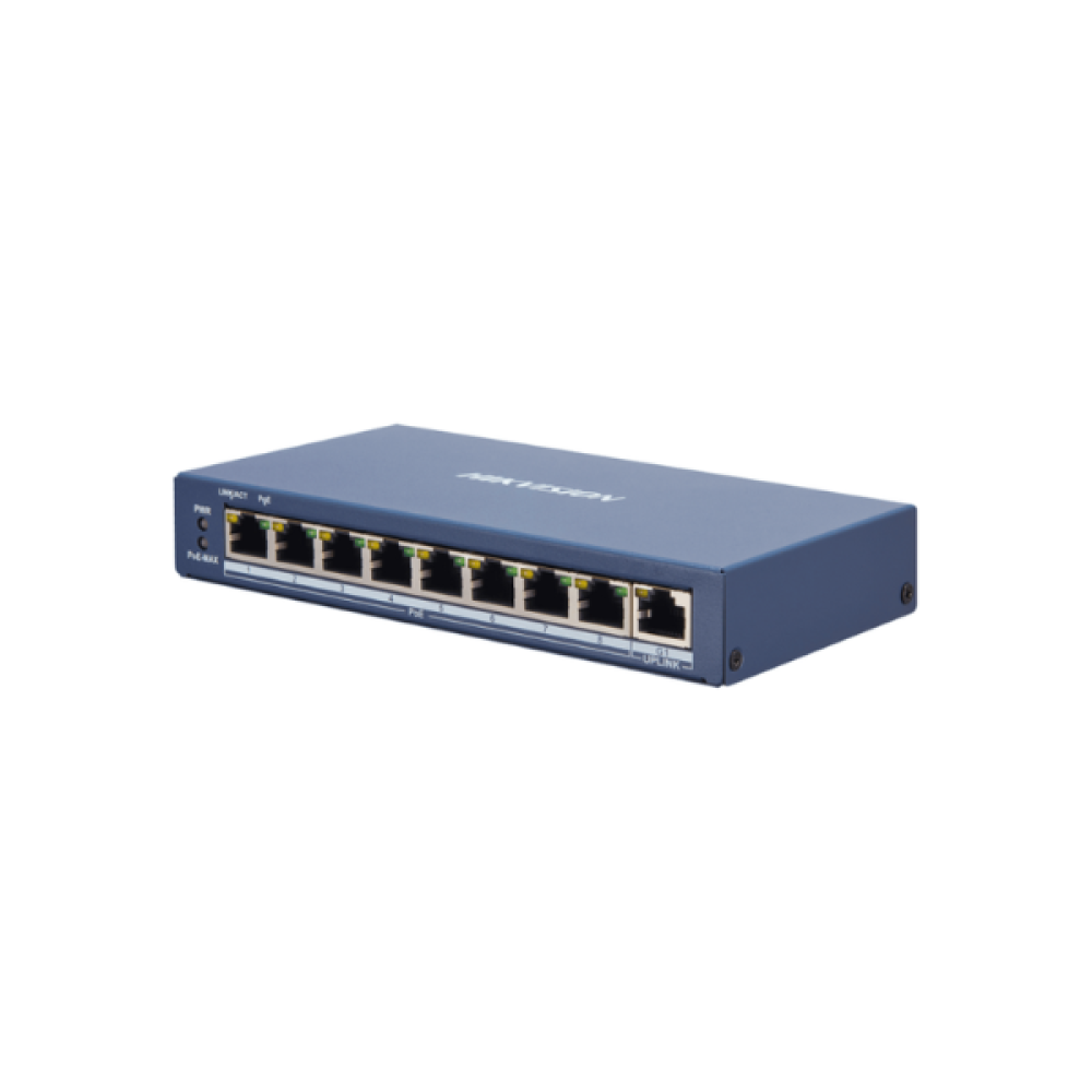 DS-3E1309P-EI  Smart Managed 8-Port 100 Mbps PoE Switch Hikvision