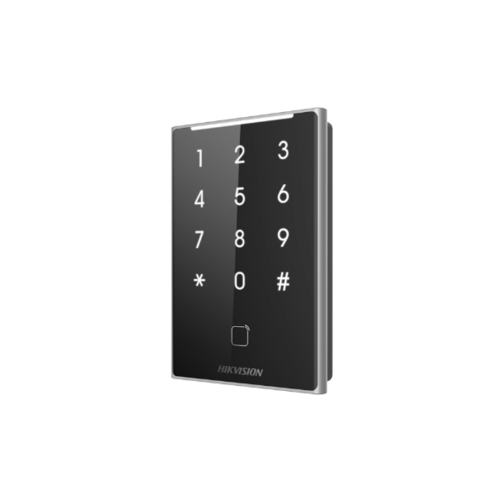 DS-K1109DKB Desfire, Felica, M1 Card Reader with Keypad Hikvision