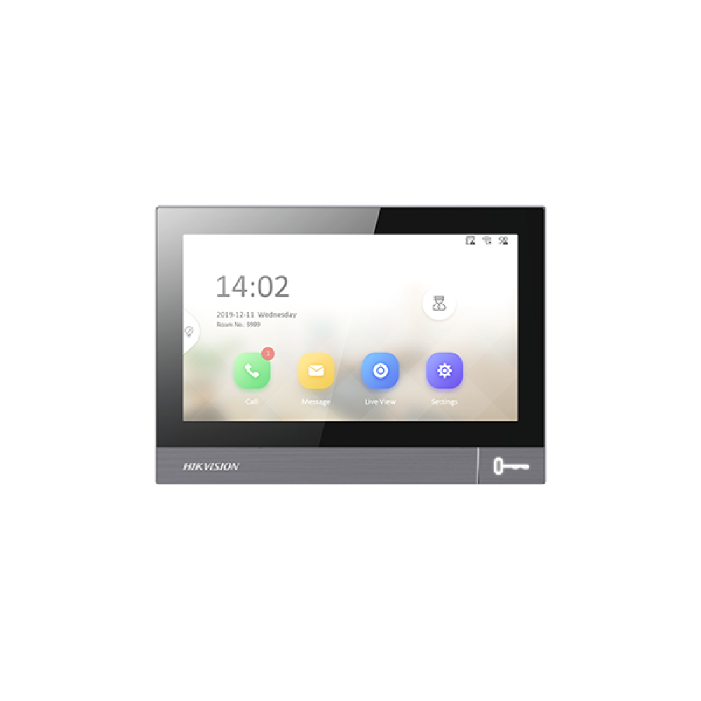 DS-KH8381-WTE1 7''  IPS Touch-Screen Indoor Station Hikvision