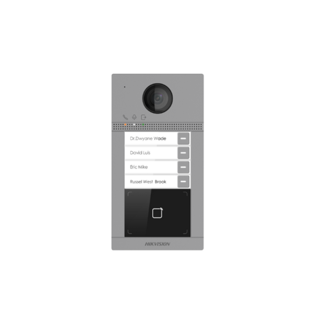 DS-KV8413-WME1(C) 2MP 4 Buttons Metal Villa Door Station WiFi Hikvision