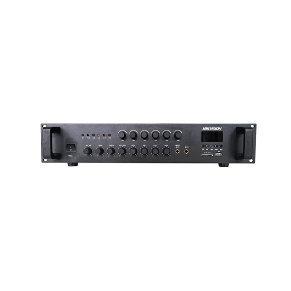 DS-QAE0A120G1-VB6 120W 6-Zone Analog Amplifier Hikvision