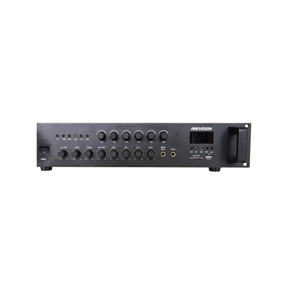 DS-QAE0A240G1-VB6 240W 6-Zone Analog Amplifier Hikvision