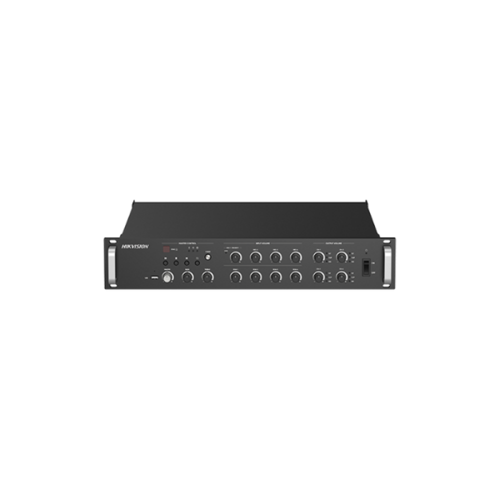 DS-QAZ1A1000G1-VB4 1000W 4-Zone Network Amplifier Hikvision