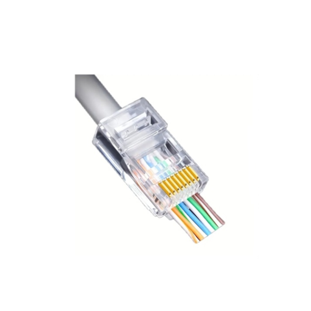 Φις Τερματισμού Δικτύου Αρσενικό 8P8C Open Type Cat6 ECT160809 CZT