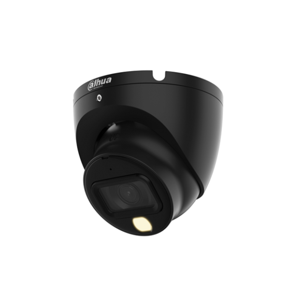HAC-HDW1200TLM-IL-A-0280B-S6-BLACK 2MP Smart Dual Light HDCVI Fixed-focal Eyeball 2.8mm Camera Dahua