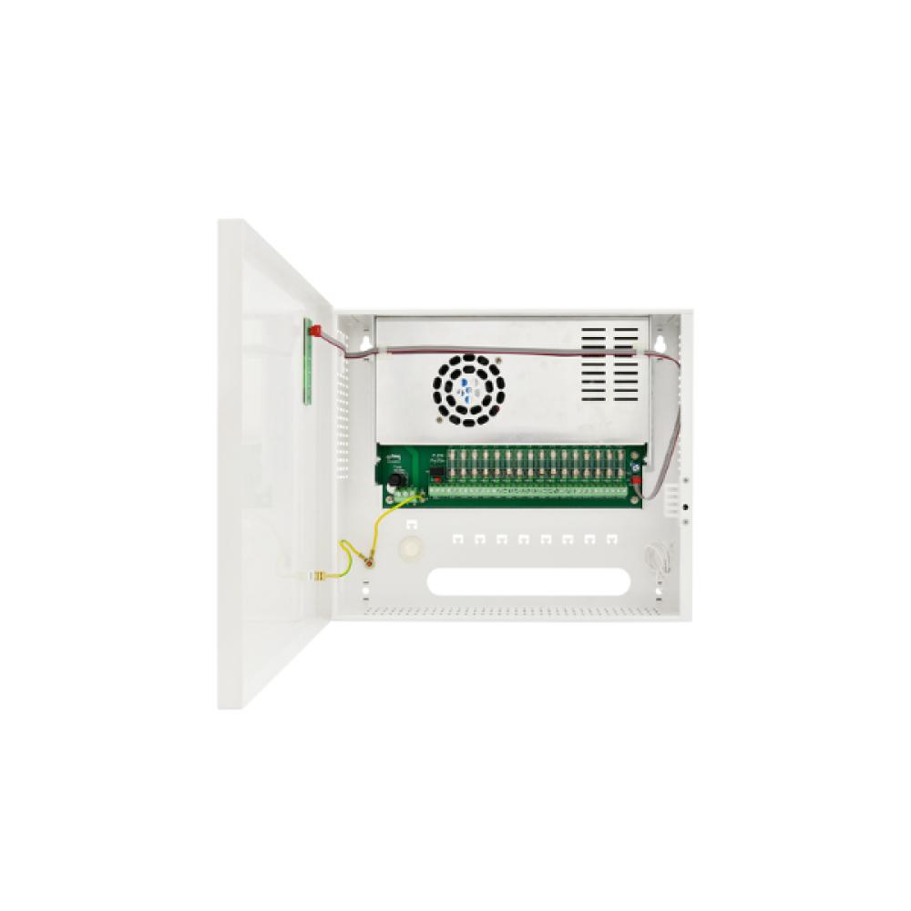 HPSDC 12V/15A/16x1A Power Supply - Up to 16HD Cameras with Metal Box Pulsar