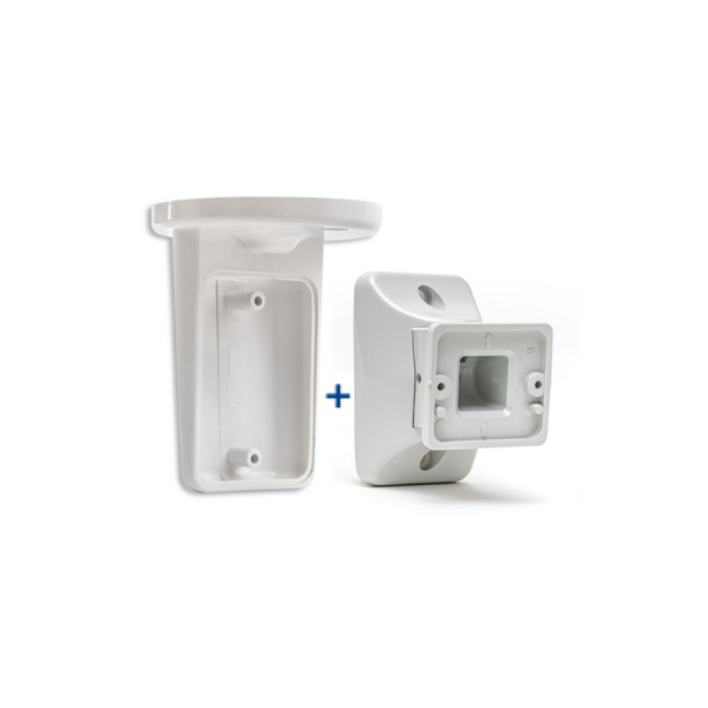 HUB-P + HUB-C ΚΙΤ Βάσης στήριξης Τοίχου και Οροφής για τους ανιχνευτές VELVET