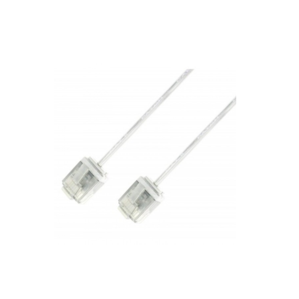 PatchCord UTP Cat6 1m Slim Γκρι ICOC U6-SLIM-010T2 Techly