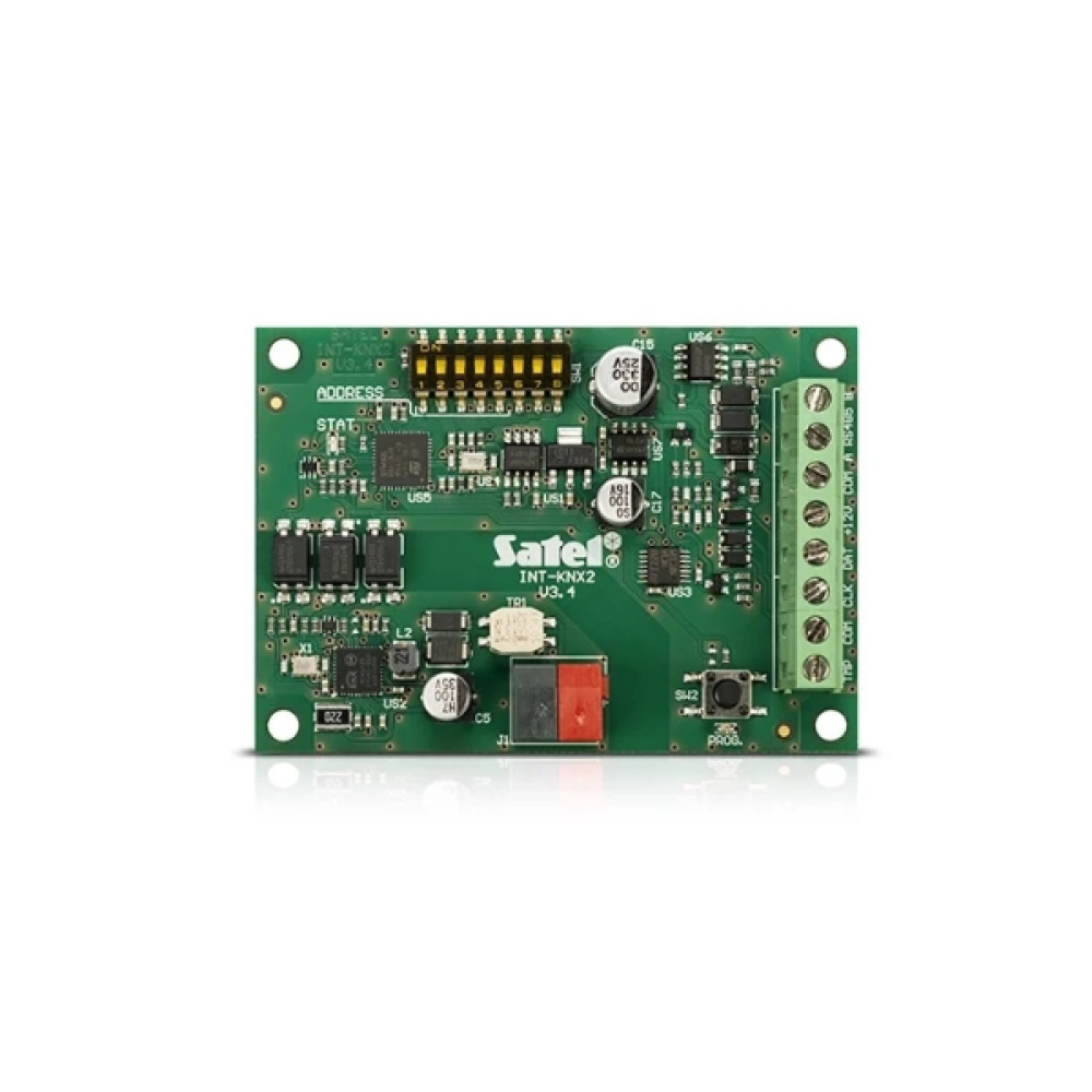INT-KNX-2 μονάδα ενσωμάτωσης συστήματος KNX συναγερμού Satel