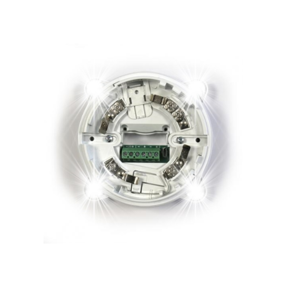 ISB1020 Λευκή Βάση Ενσύρματη Συμβατική (WITH LED) Inim