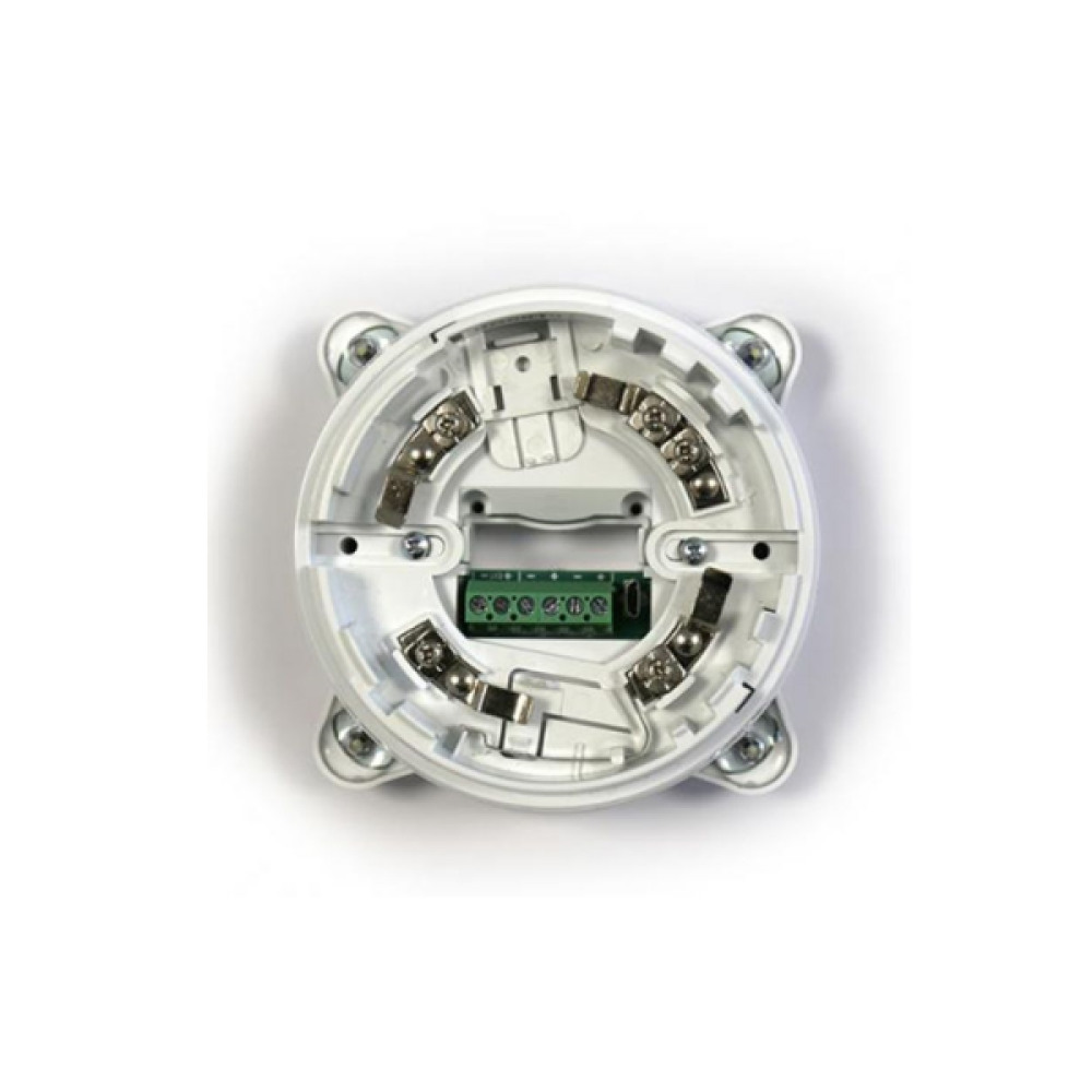ISB1050 Λευκή Βάση Ενσύρματη Συμβατική (WITH LED) Με Φωνητικά Μηνύματα Inim