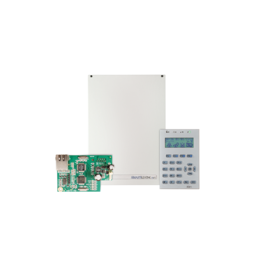 1050 + Ncode + SmartLAN/SI Alarm Kit Smartliving Inim