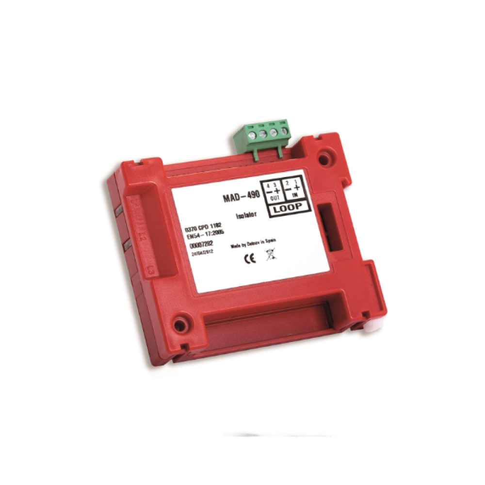 MAD-490 -Διευθυνσιοδοτούμενο Module Isolator Detnov