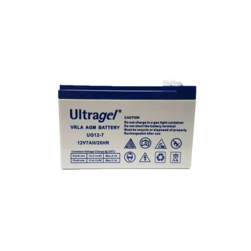 Battery VRLA Lead Acid 12V-7.0Ah UltraGel