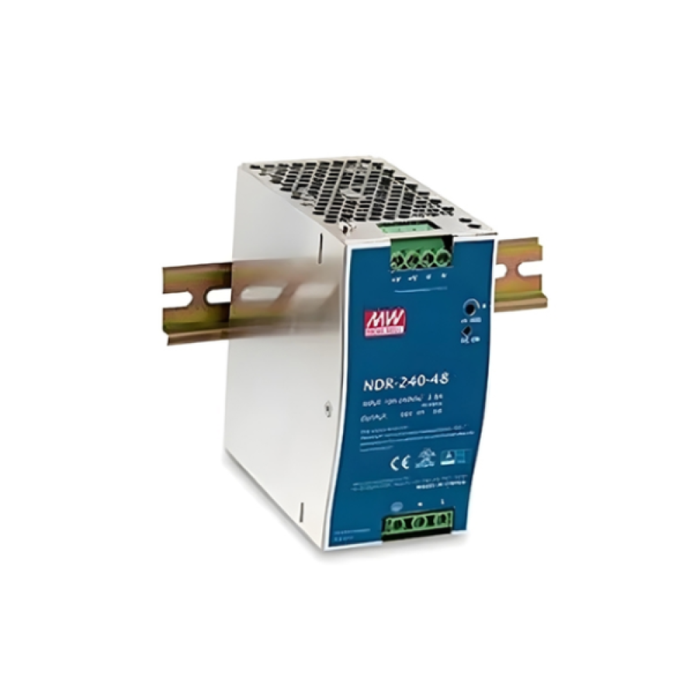 Τροφοδοτικό ράγας 240W/48VDC/5A  NDR-240-48 MEANWELL