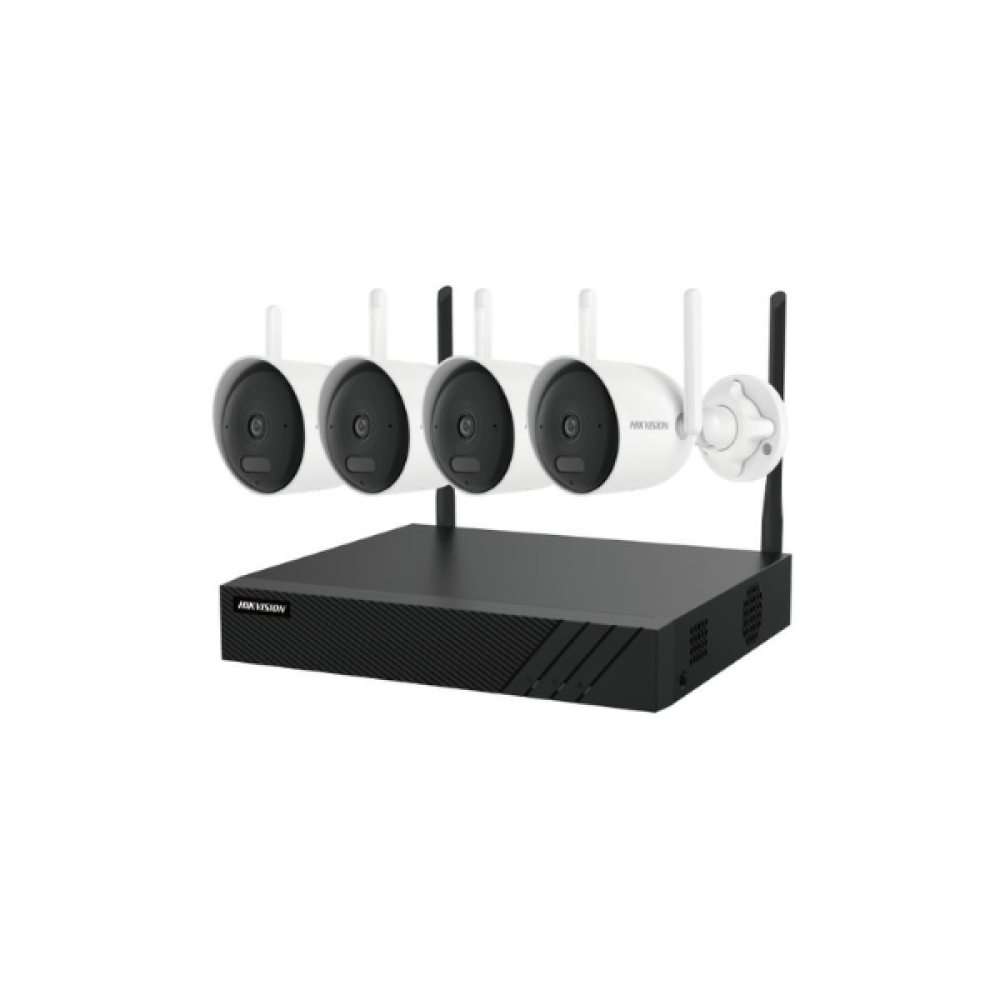 NK844WBH 4MP 2.8mm H.265 Bullet WiFi NVR Kit Hikvision