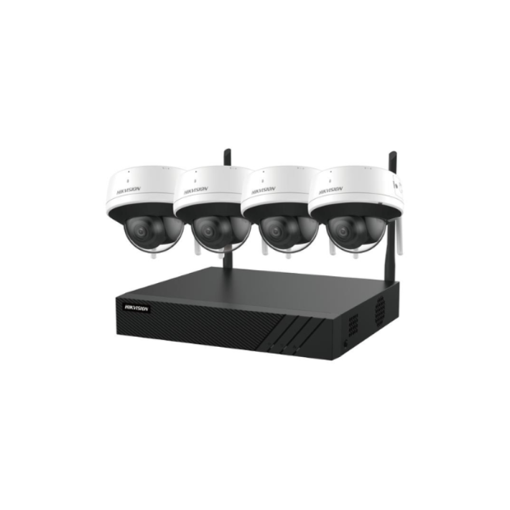 NK844WDH 4MP 2.8mm H.265 Dome WiFi NVR Kit Hikvision