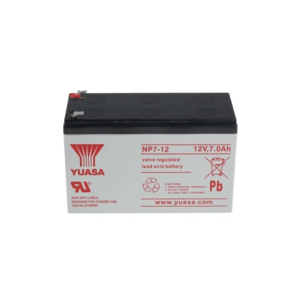 Battery VRLA Lead Acid 12V-7.0Ah Yuasa