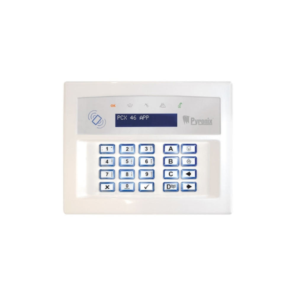 PCX-LCDP-W White LCD Keypad Pyronix