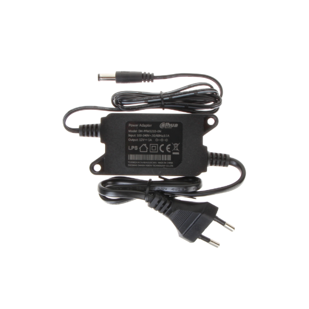 PFM321D-EN  12V 1A Power Adapter Dahua