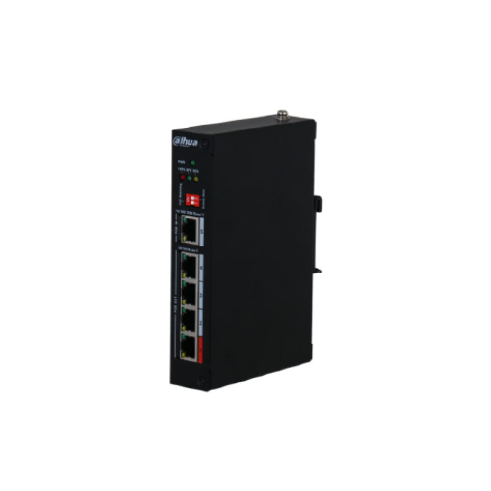 PFT1500  5-Port PoE Extender with 4-Port PoE Out and 1-Port PoE In Dahua