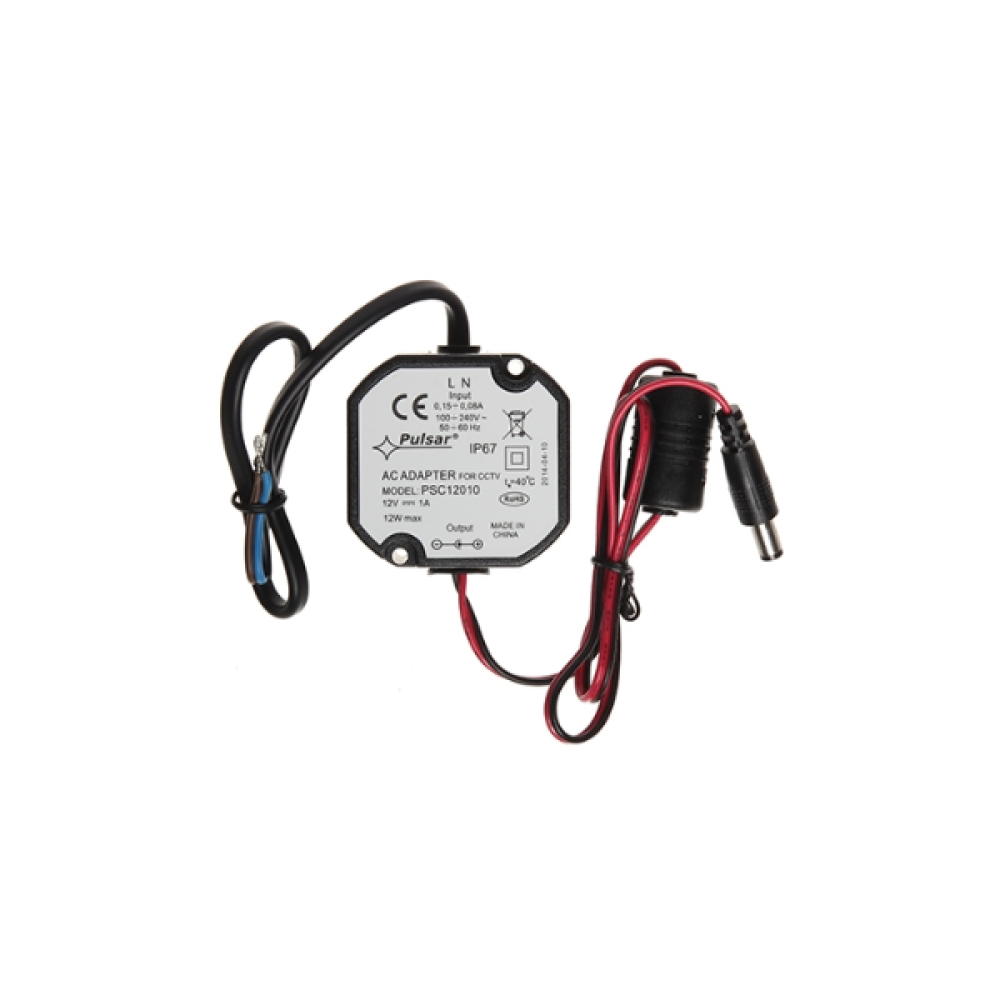 PSC12010 Power Supply 12V/1A/55MM Pulsar