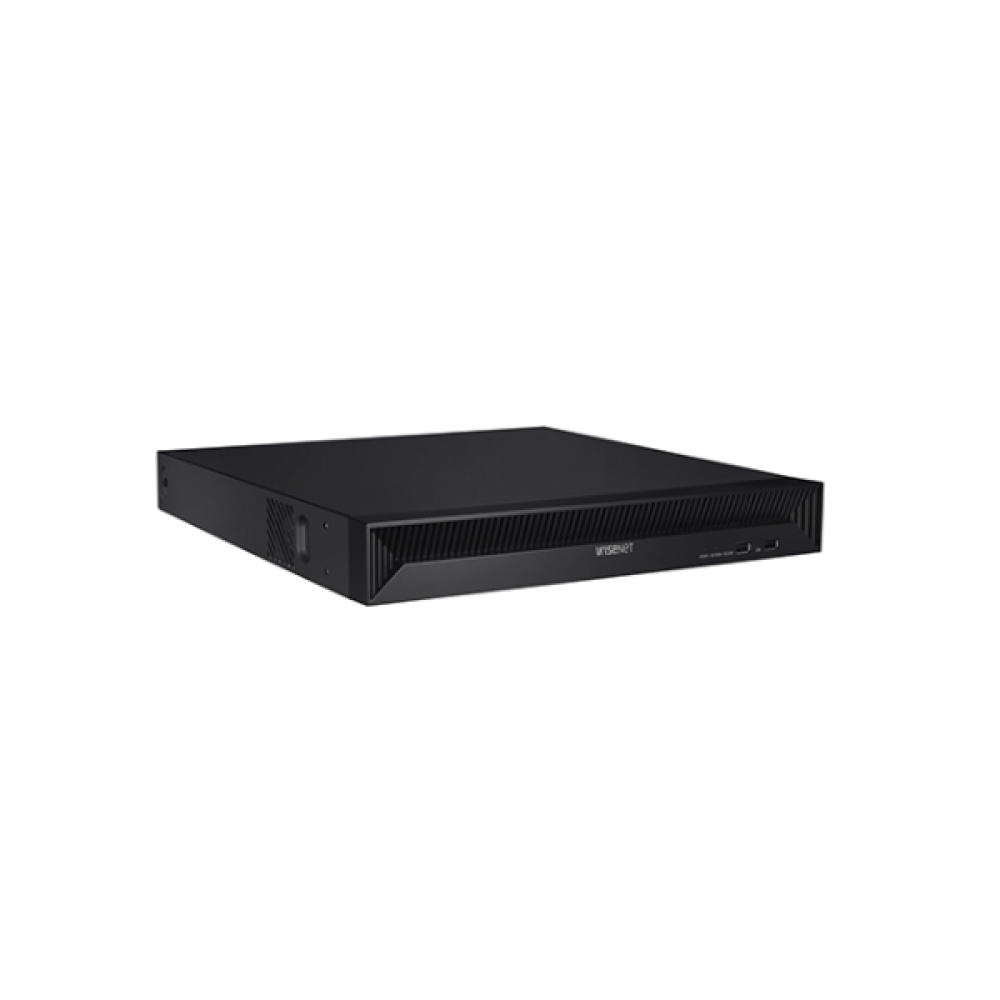QRN-1630S 16Ch 8MP NVR with 16 PoE Ports Hanwha