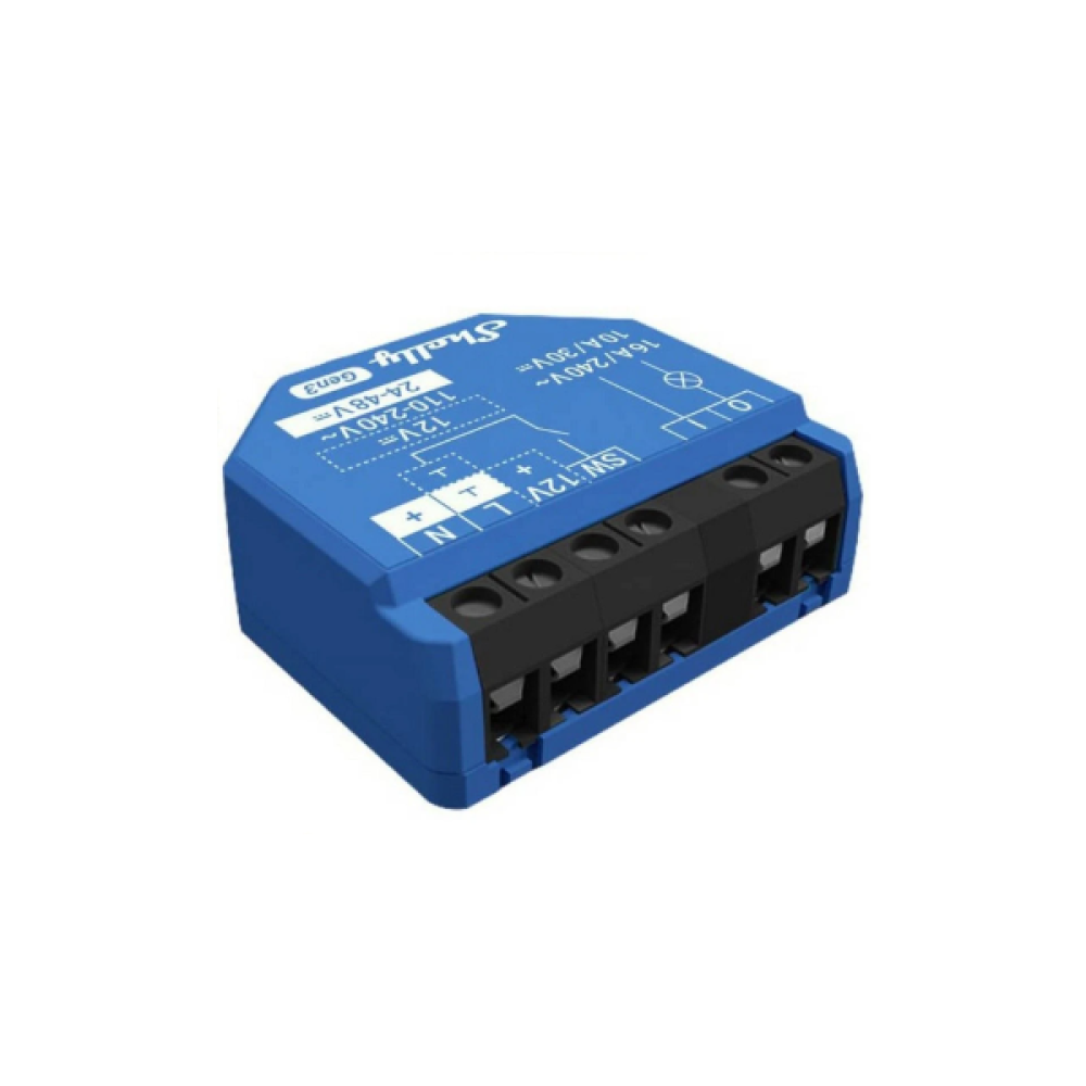 Shelly 1 Gen3 WiFi Relay Switch 1-channel/16A