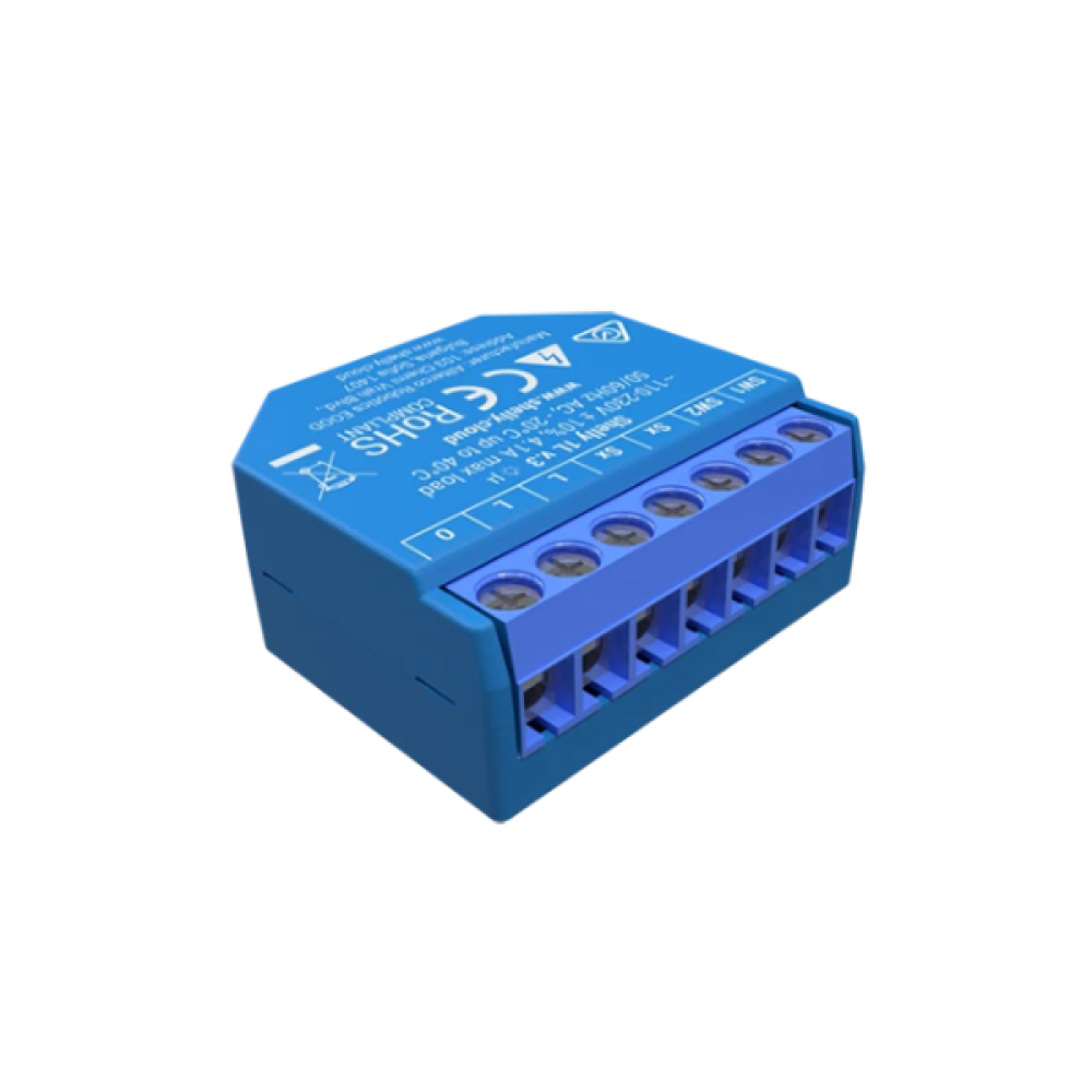 Shelly 1L Gen 3 One-channel Smart Switch For Lighting