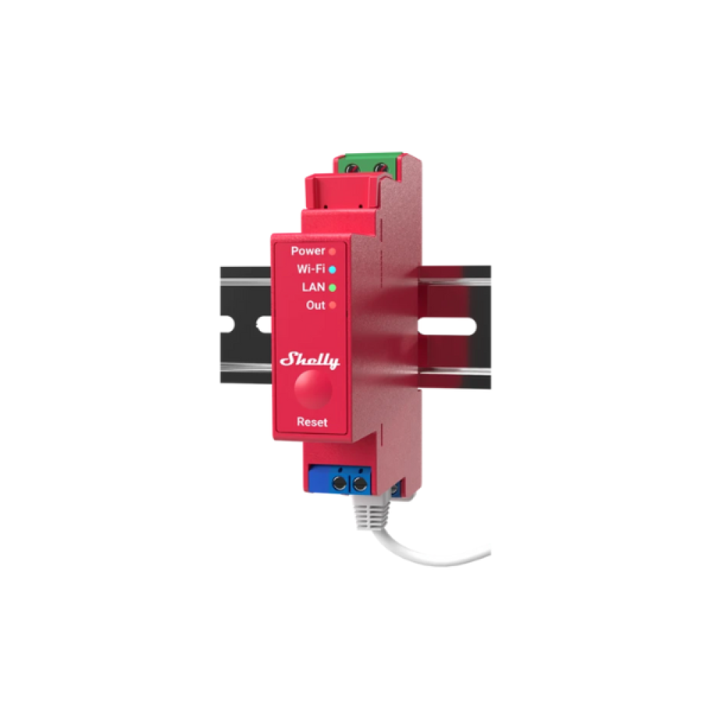 Shelly 1PM  PRO  Professional 1-channel DIN Rail Relay with power metering