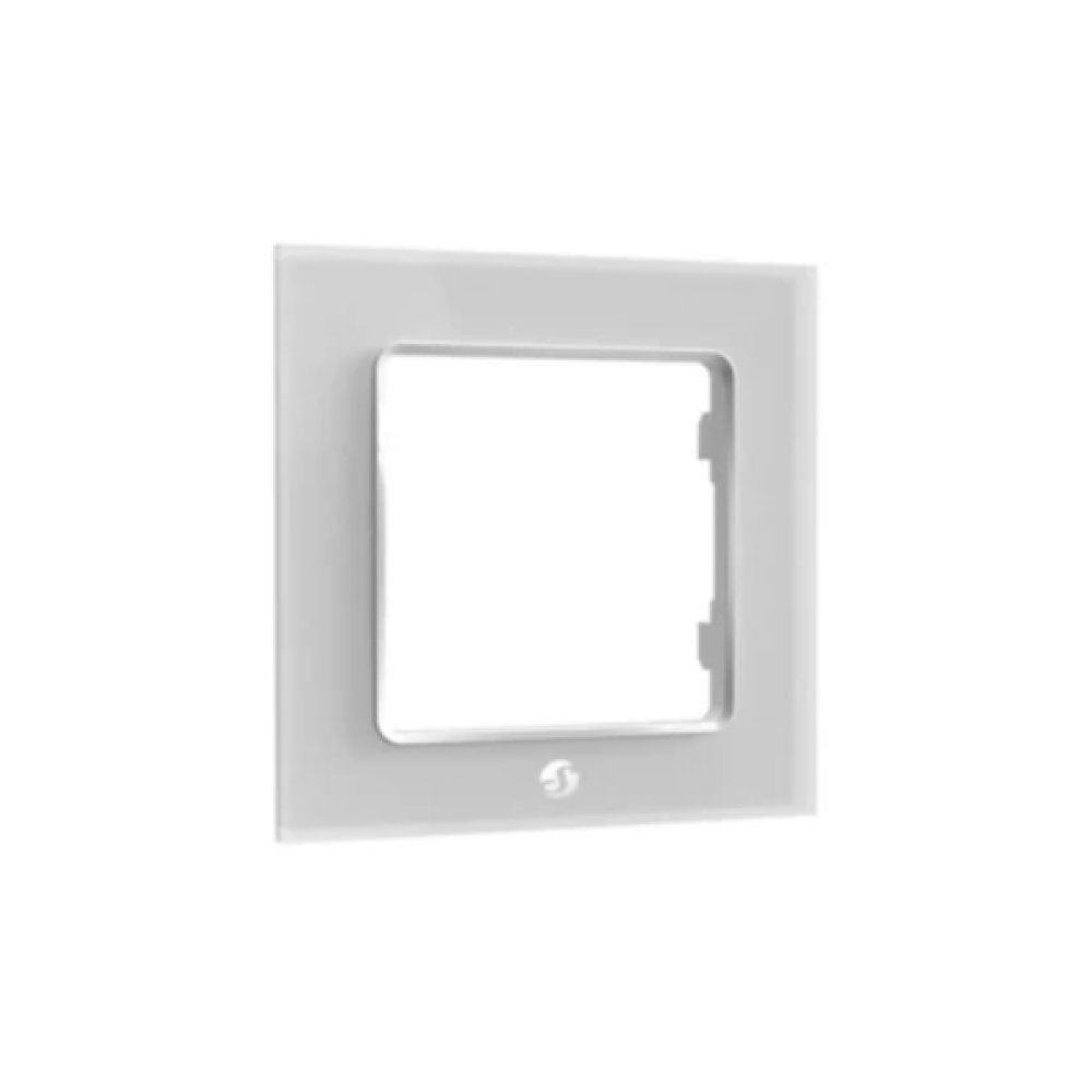 Wall Frame 1 for Wall Switch White Shelly