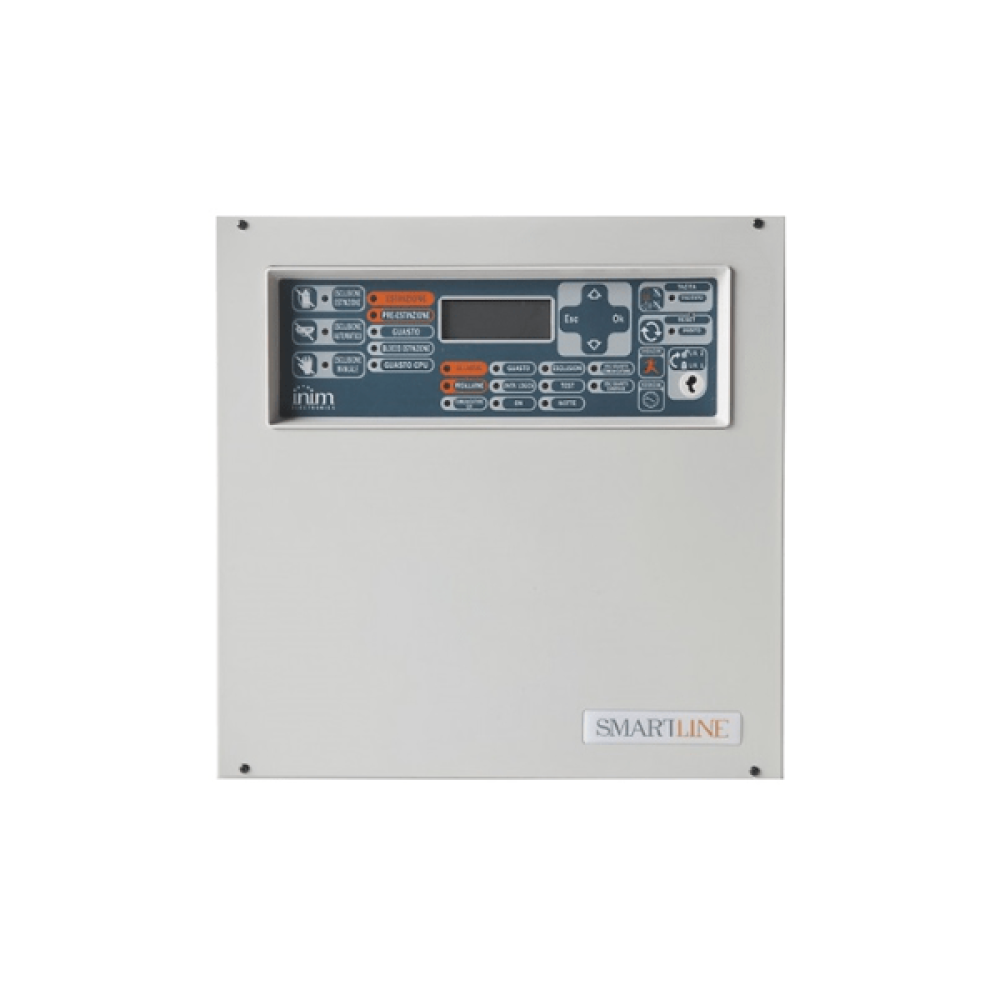 SmartLine 020-4 Συμβατικός Πίνακας Πυρανίχνευσης 4 Ζωνών (έως 20) Inim