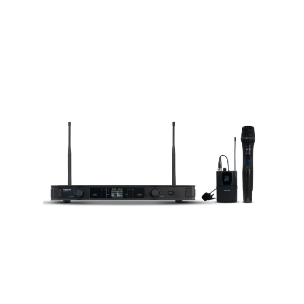 SONAIR-PRO-2MP Διπλό Wireless Hand-held & Lapel μικρόφωνο Fonestar