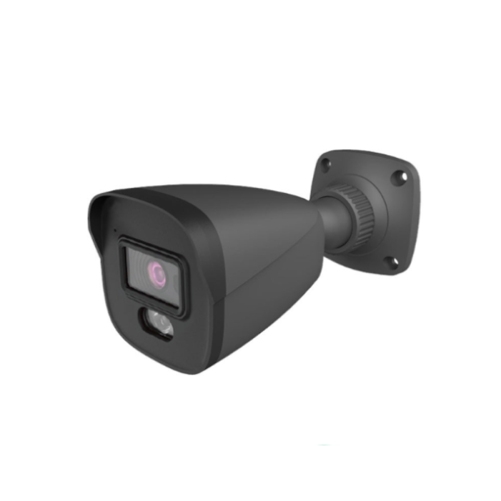 TD-7451AS2(D/AU/AW2)-G Grey 5MP TVT Analog Bullet, True Color, Dual Illumination, Built-in Mic, 2.8mm lens