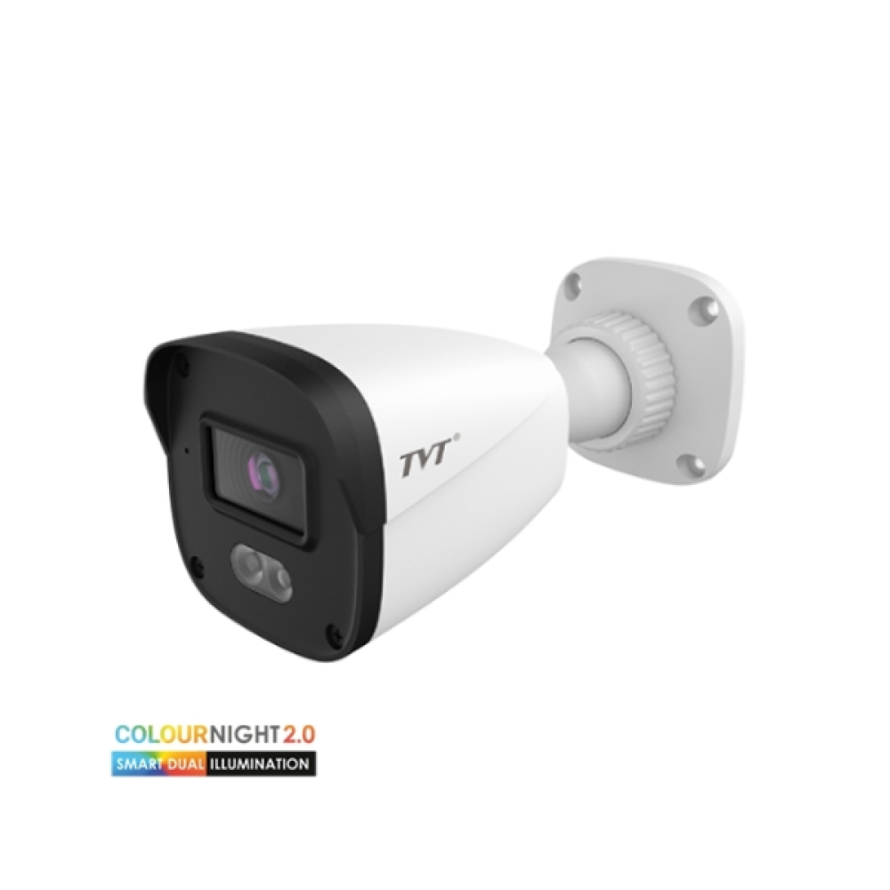 TD-9440S4L-C(D/PE/AW1) 4MP TVT Entry IPC Dual Illumination Bullet Metal/Plastic, IR10-20m, build-in Mic, 2.8mm
