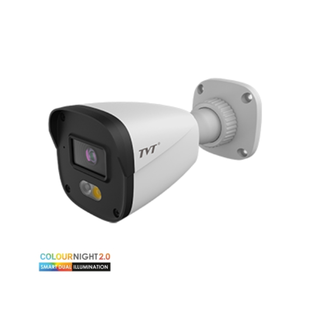 TD-9440S5L-D(D/PN/AW2) 4MP TVT Entry IPC Dual Illumination Bullet Metal/Plastic, IR20-30m, built-in Mic, 2.8mm