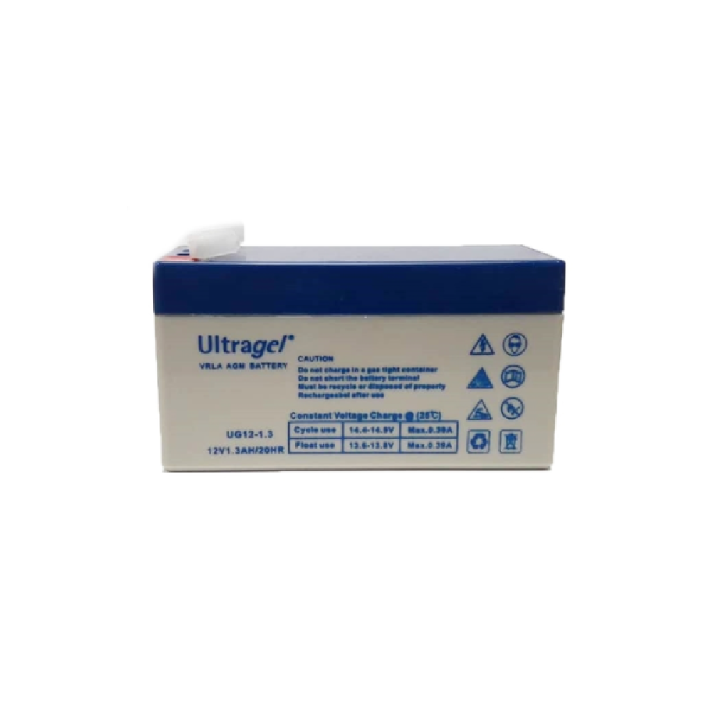 Battery VRLA Lead Acid 12V-1.3Ah UltraGel