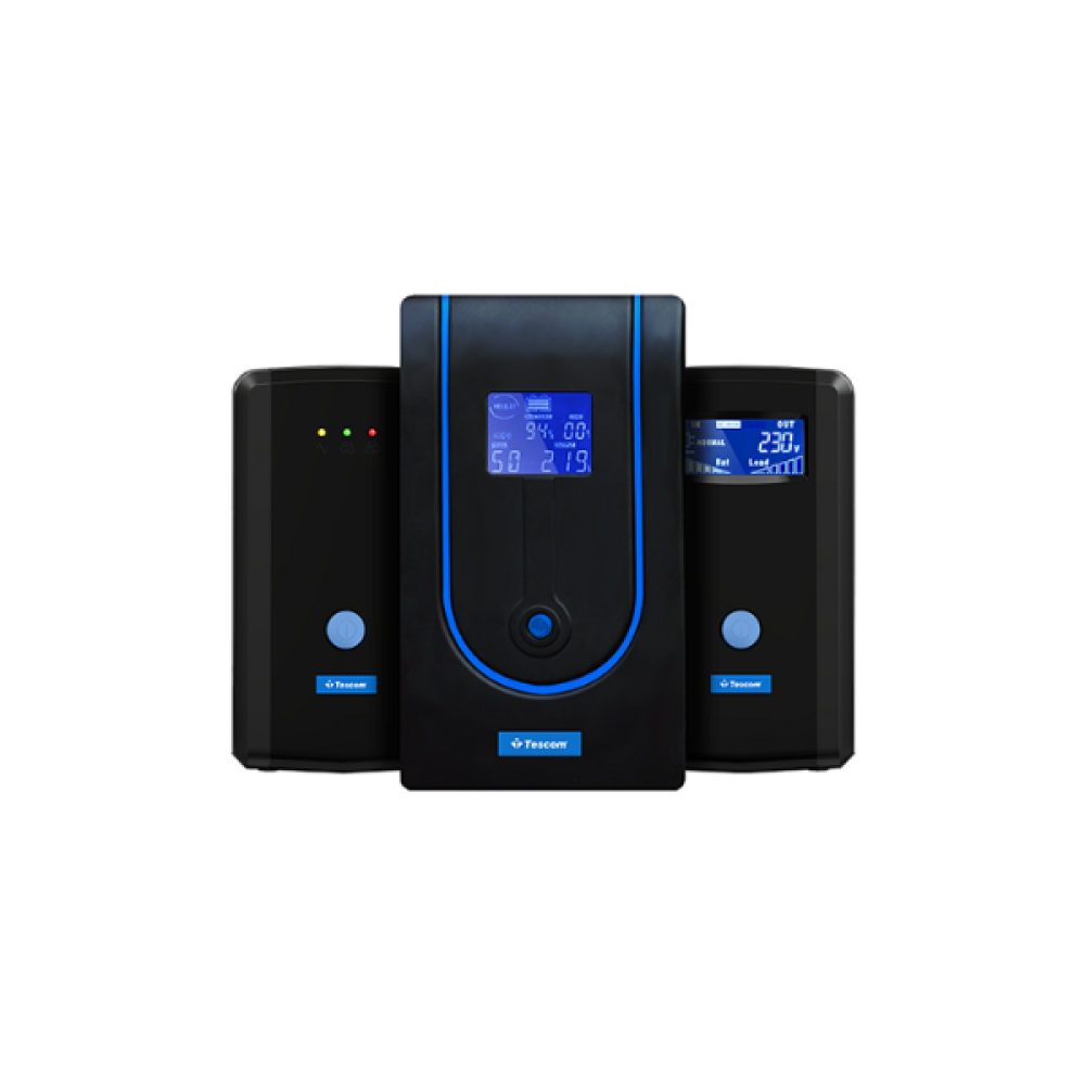 UPS TESCOM LEO LCD 1500VA Line Interactive With USB Port
