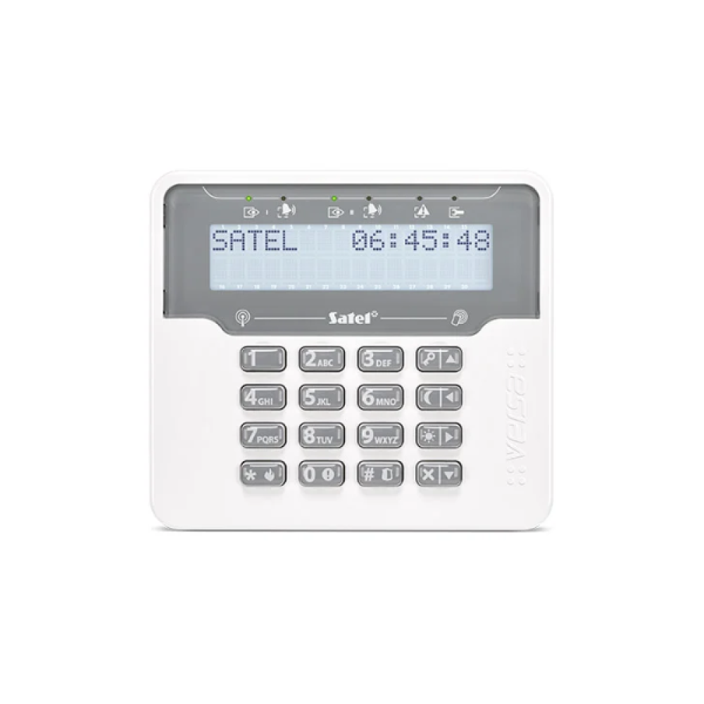 VERSA-KWRL2 ασύρματο πληκτρολόγιο με οθόνη LCD συναγερμού Satel