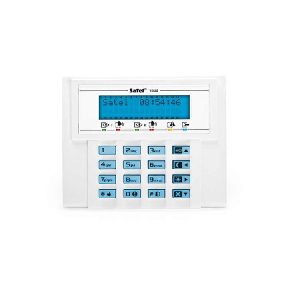 VERSA-LCD-BL πληκτρολόγιο με οθόνη LCD συναγερμού Satel