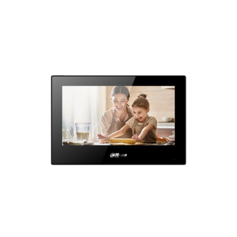 VTH5321GB-W Android 7-inch Digital Indoor Black Monitor Dahua