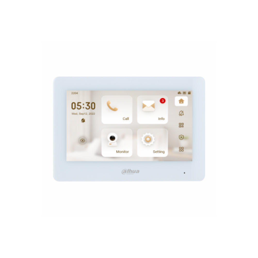 VTH5421HW-W IP & Wi-Fi Indoor Monitor Dahua