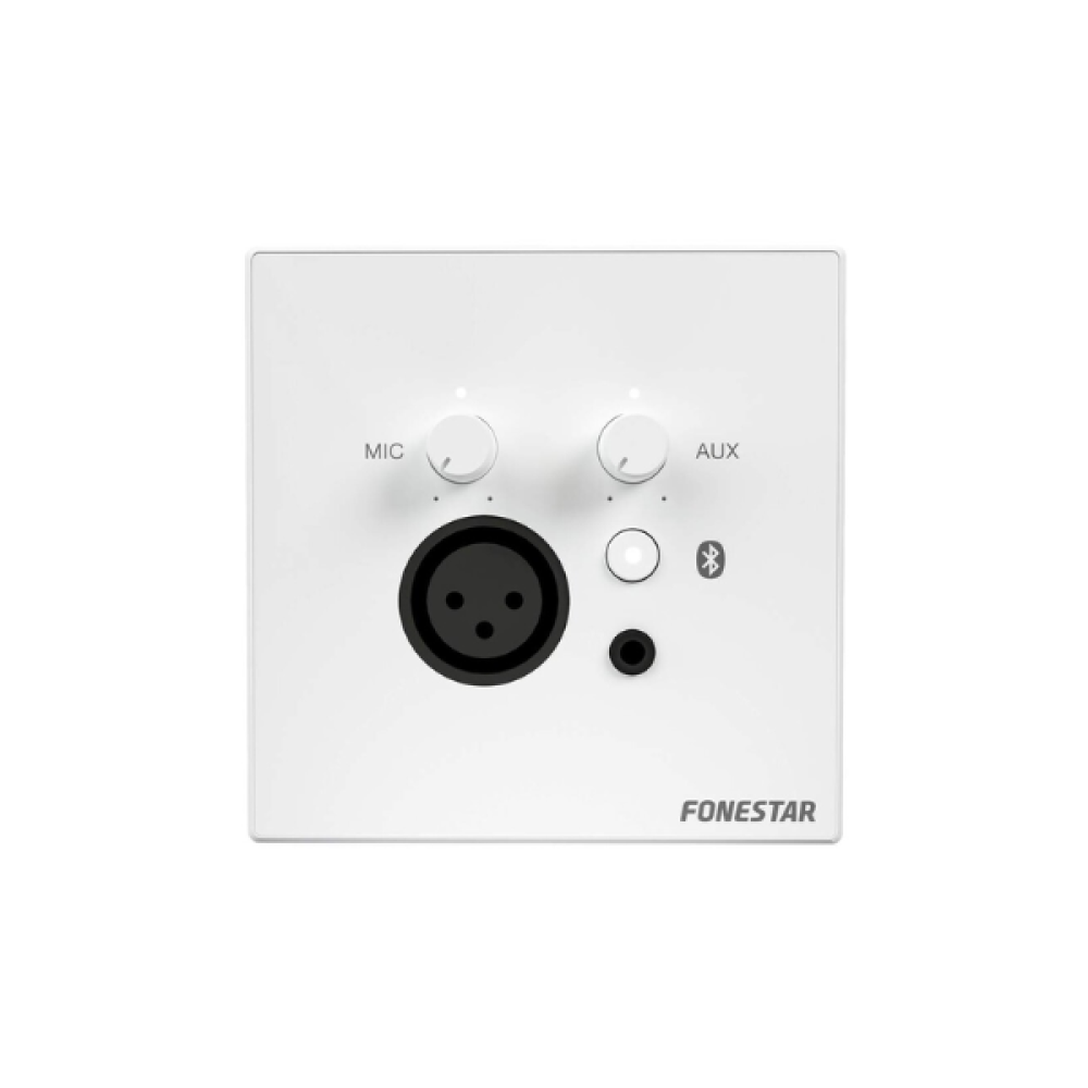 WALLMIX-WH Επίτοιχος Μίκτης ήχου με Bluetooth - Λευκό Fonestar