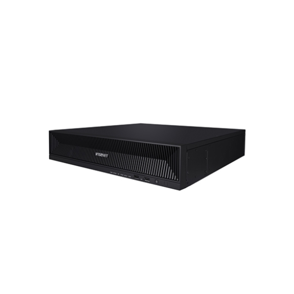 XRN-6410B2 64Ch 32MP RAID NVR with 8 HDD Slots Hanwha