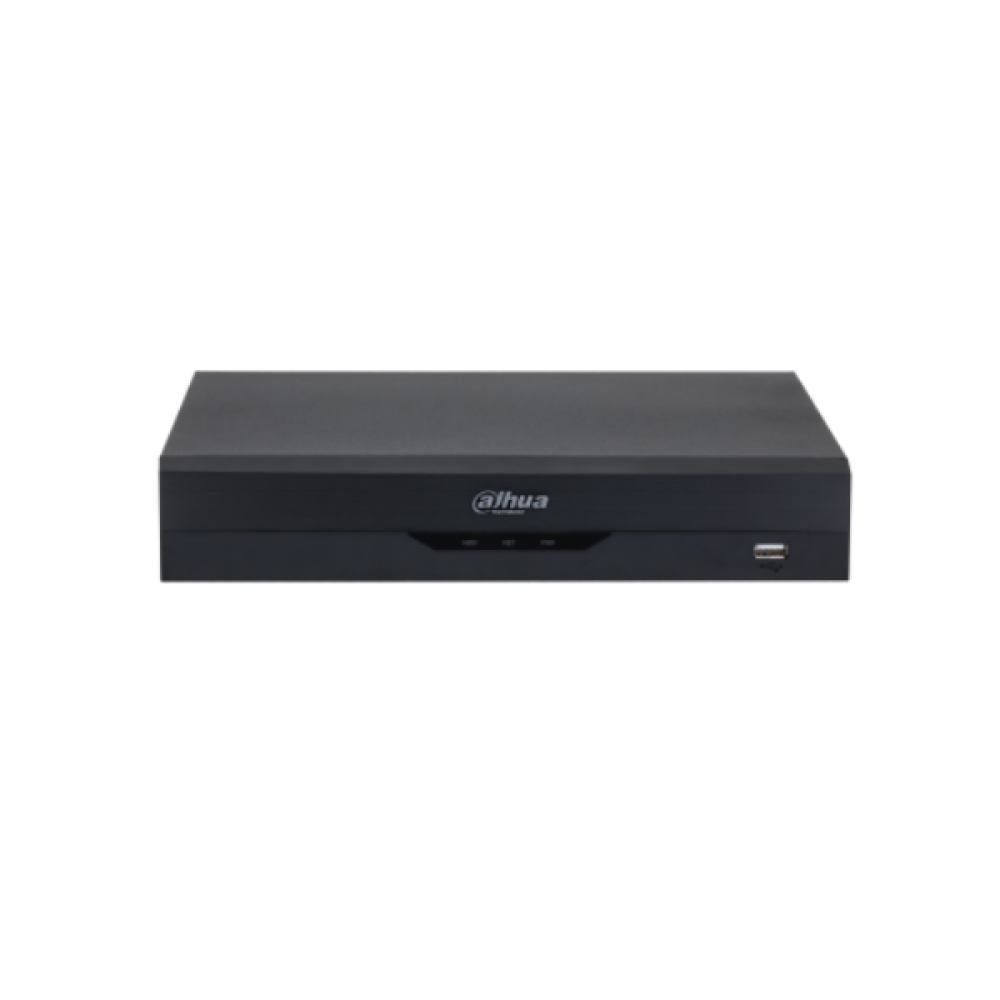 XVR5104HS-4KL-I3/T 4CH Penta-brid 4K Value/5MP Compact 1U 1HDD WizSense Digital Video Recorder Dahua