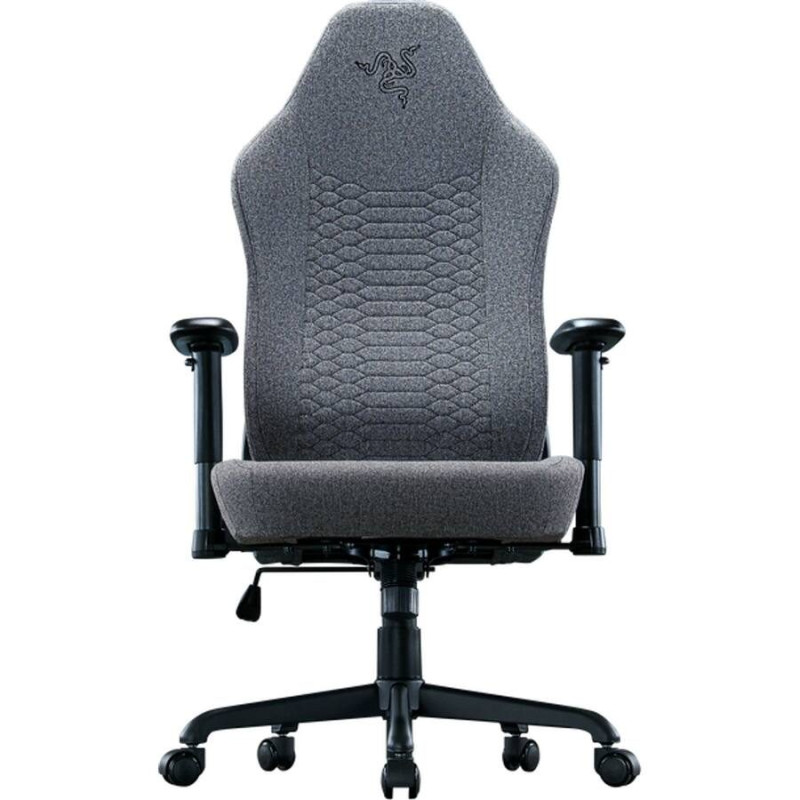 Razer ISKUR V2 X – Light Gray – Gaming Chair – Lumbar Curve – Plus Fabric