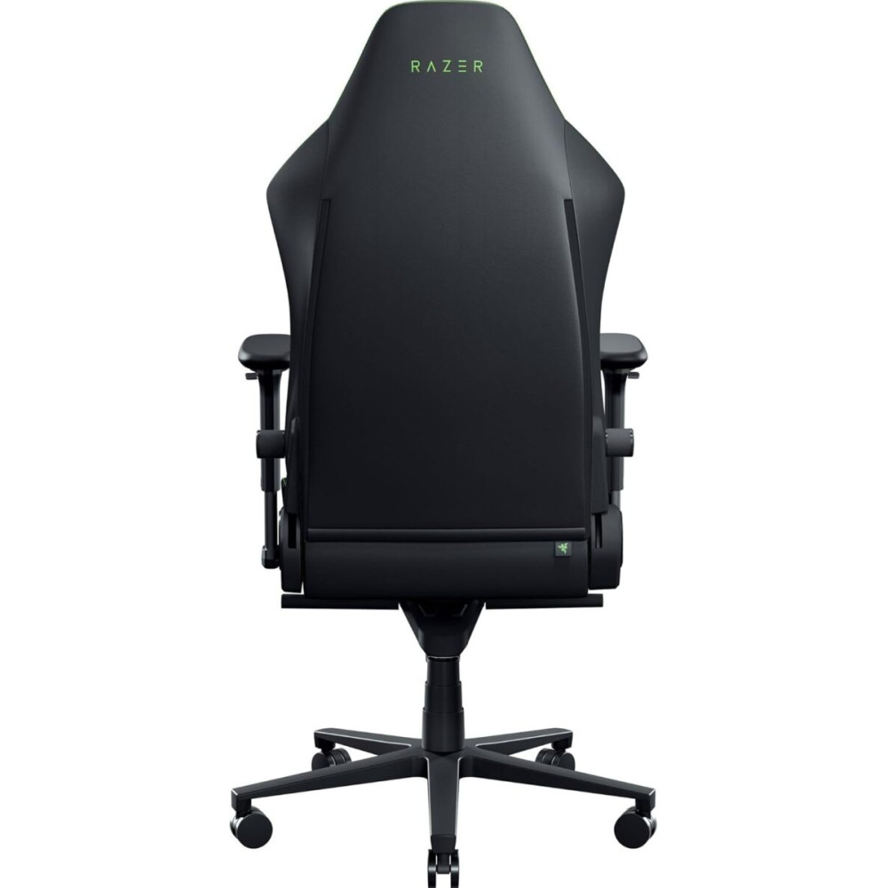 Razer Iskur V2 NewGen Black - Lumbar Support - Leather with CoolTouch - Steel Frame - 136 kg