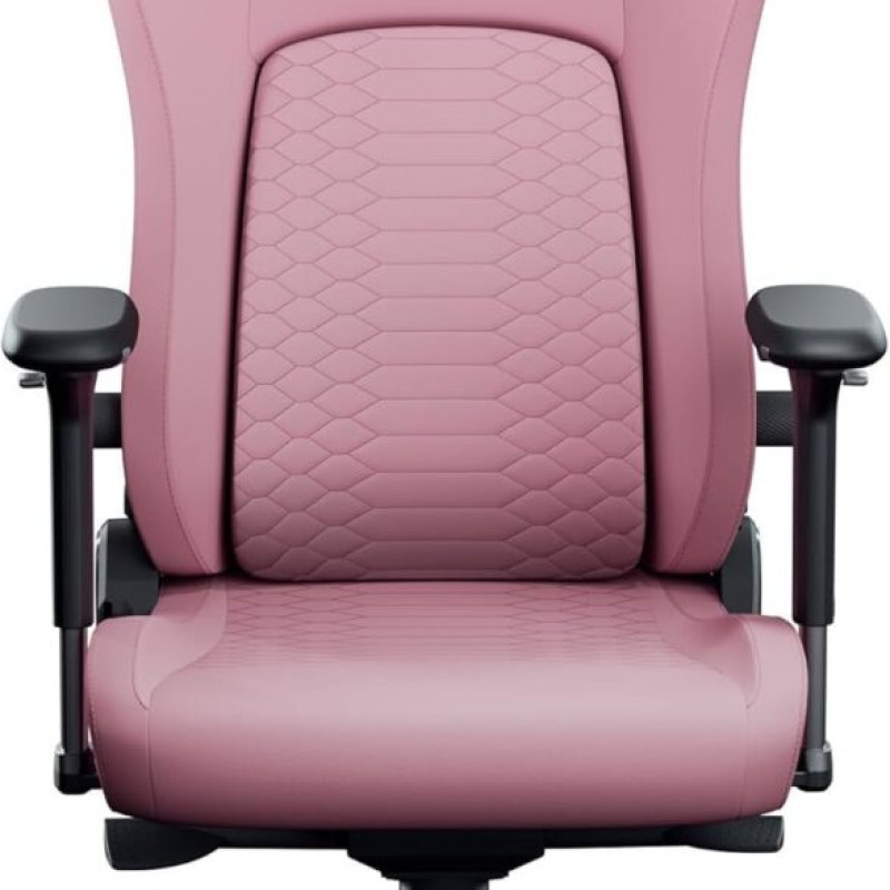 Razer Iskur V2 NewGen Quartz - Lumbar Support - Leather with CoolTouch - Steel Frame - 136 kg