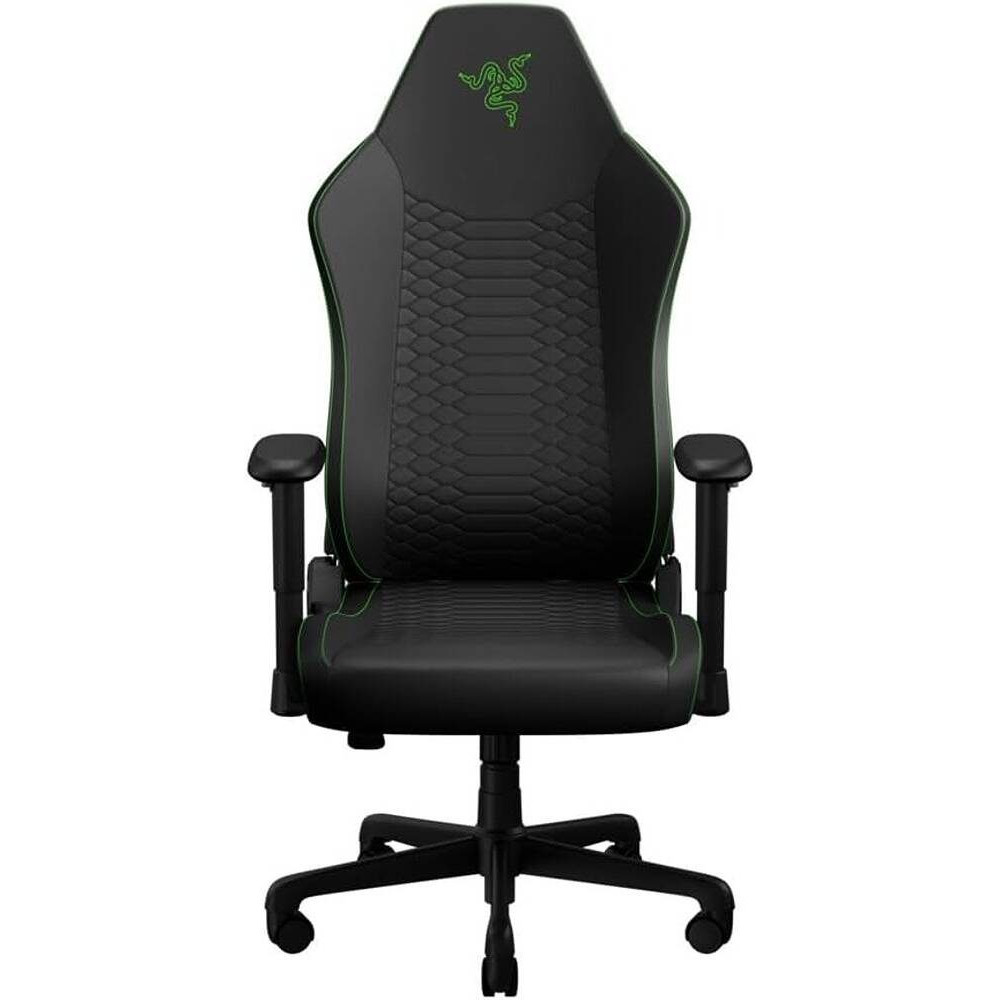 RAZER Iskur V2 X NewGen Green/Black - Ergonomic Gaming Chair - EPU Leather Cooltouch -Lumbar Support